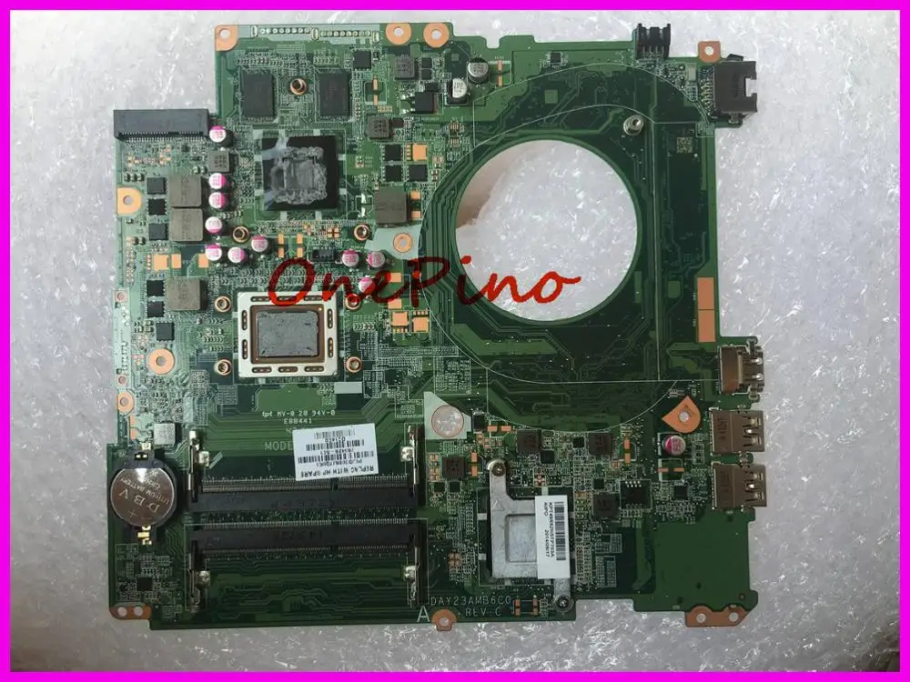 

Fit for 17 17-F laptop motherboard 763428-001 763428-501 DAY23AMB6C0 DAY23AMB6F0 A10 cpu 2GB DDR3 tested