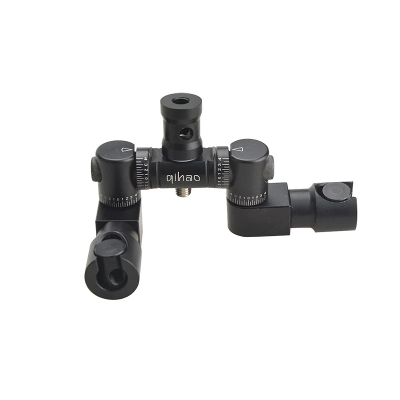 Двусторонний V-образный регулируемый охотничий лук из алюминиевого сплава для