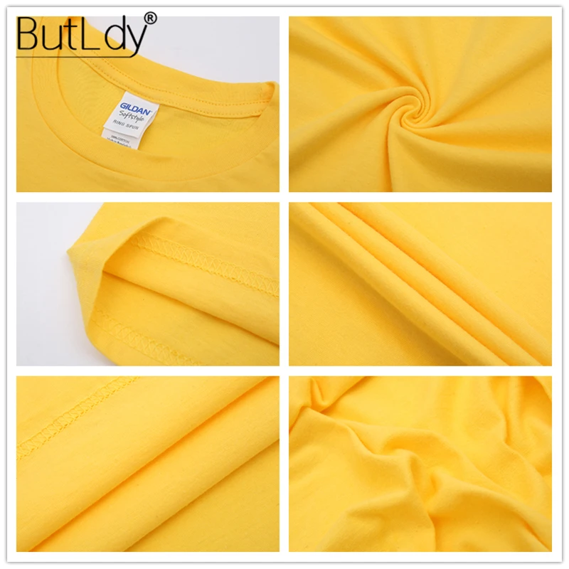 Футболка женская с круглым вырезом однотонная хлопковая рубашка коротким