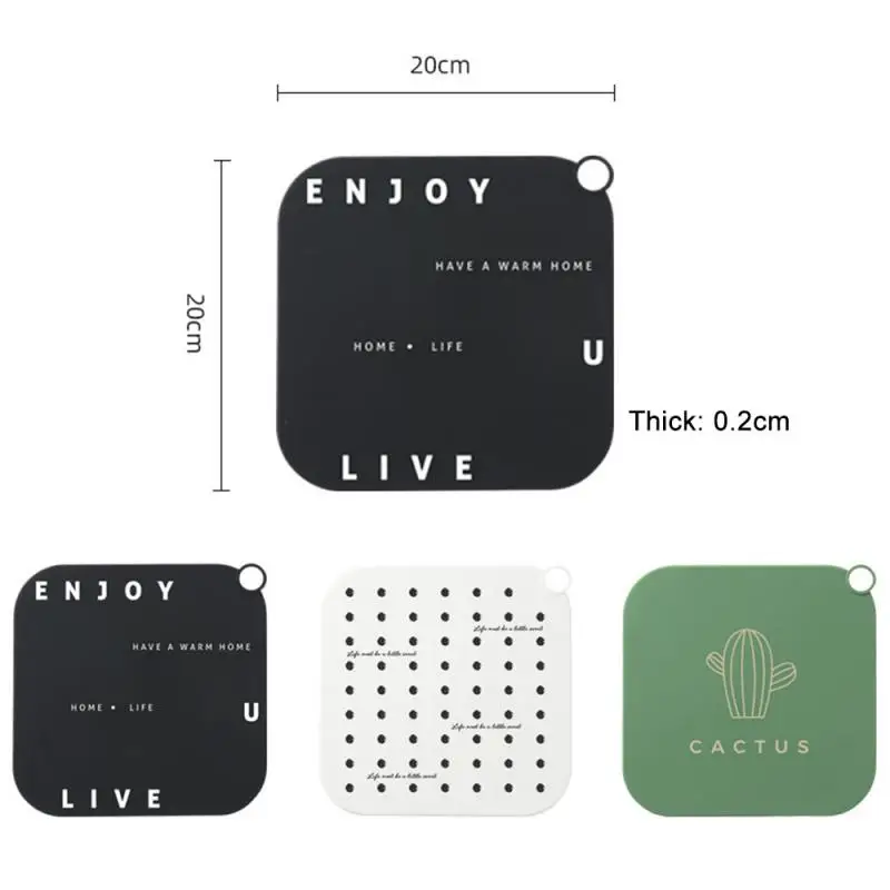 

Silicone Square Floor Drain Cover Smell-proof Shower Siphon Drain Bathroom Trap Water Drain Filter Kitchen Sink Accessories