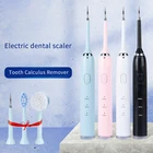 Новый Электрический Ультра звуковой зубной скалер для удаления зуба, портативный usb-инструмент для очистки зубного камня, отбеливающий очиститель зубов
