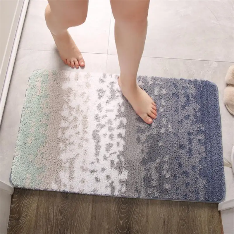 high quality bath mat bathroom non slip carpet soft comfortable bedroom toilet door mat bathtub absorbent rugs home floor decor free global shipping