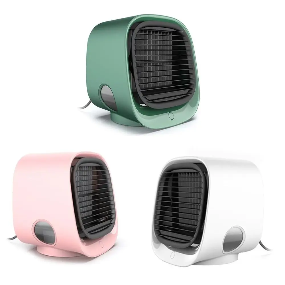 

Portable Mini Air Conditioner Desktop Humidifier Purifier USB Fan Air Cooler Fan with Water Tank For Home Office