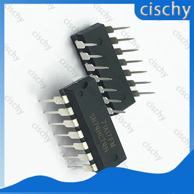 

Новый и оригинальный чип HD74HC74P SN74HC74N 74HC74 DIP14, 10 шт.