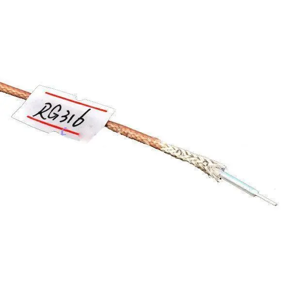 5 м RG316 РЧ коаксиальный кабель соединитель 50ohm M17/113 экранированный косичка 16 футов