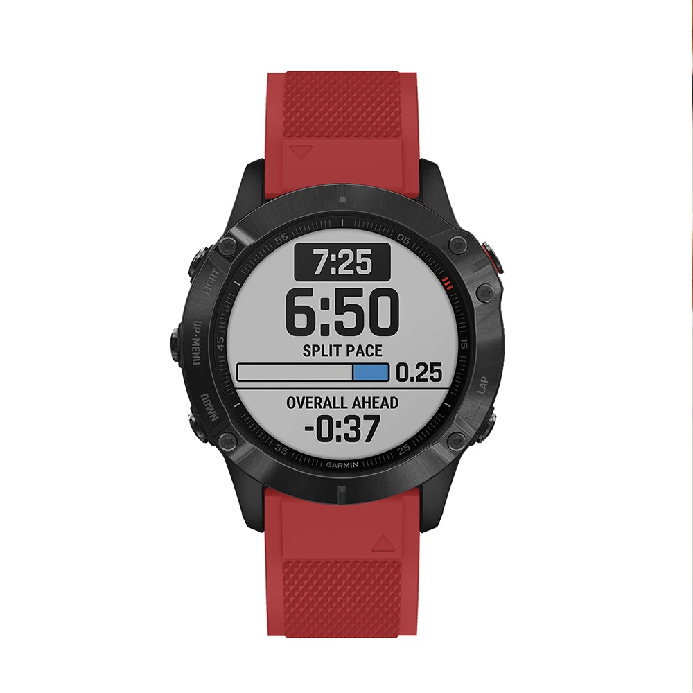 22 мм силиконовый ремешок для Garmin Fenix 6/5/5 Plus Quick Release Band для Garmin Forerunner 935/Instinct/Quatix 5 Smart Watch band