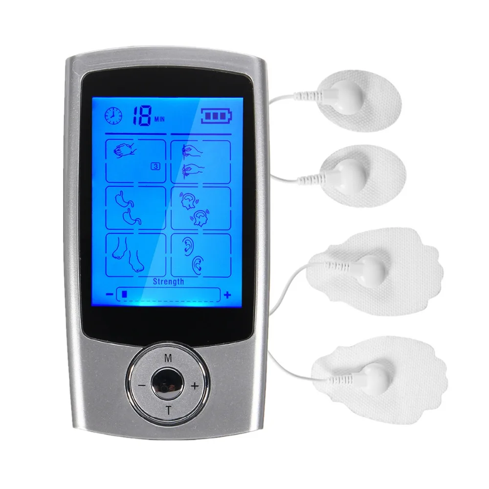

16 Modes Electric EMS TENS Massager Physiotherapy Acupuncture Full Body Digital Therapy Massage Machine Pain Relief Dual Output