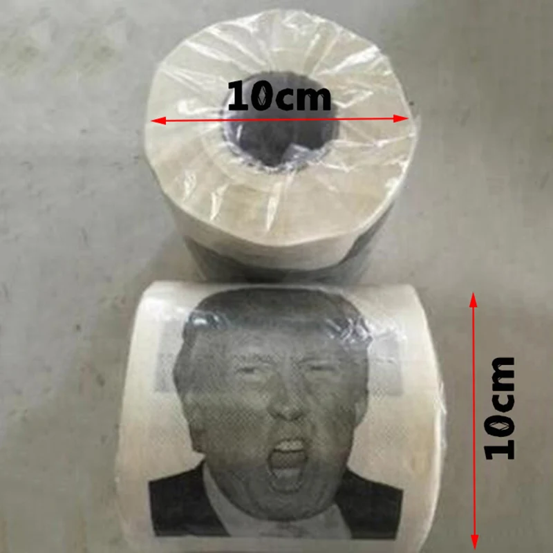 Творческий Дональд Трамп туалетной щетки сделать туалетную бумагу для Great Again» веселый смешной подарок идеальный президентский ершик