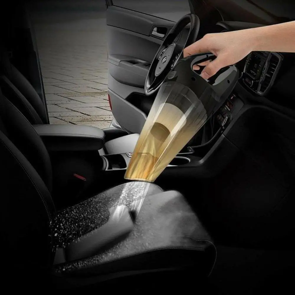 Легкий портативный автомобильный пылесос постоянного тока 12 В 120 Вт Мощное