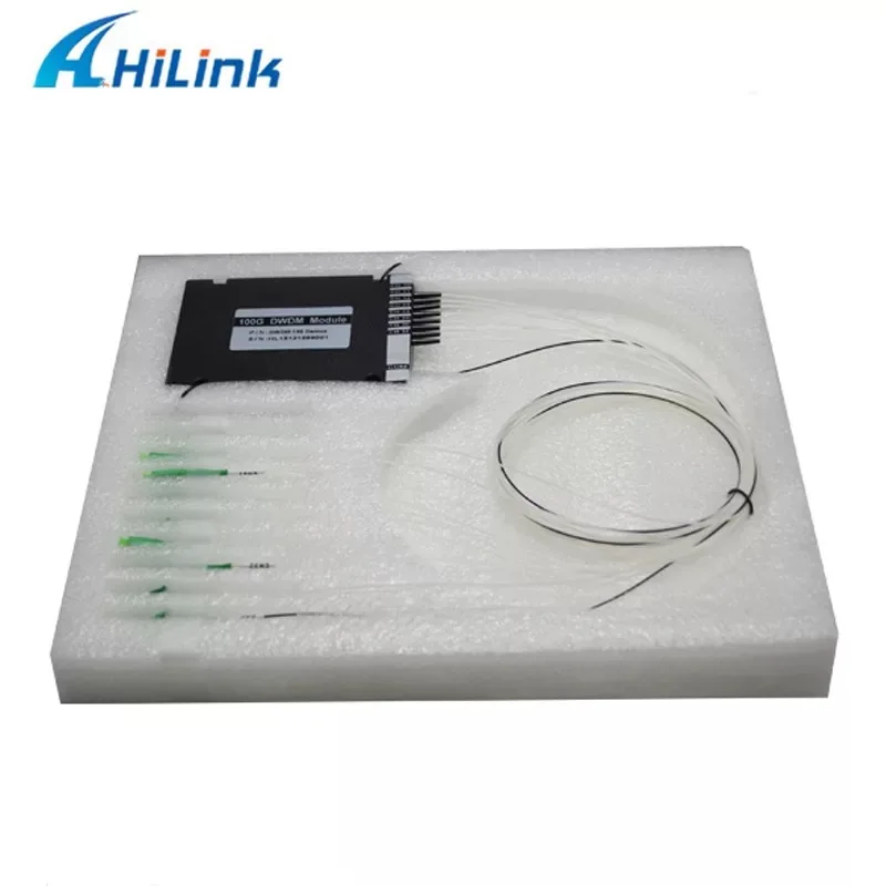 (1-2sets)LGX box/ABS box 4 Channels DWDM Mux+Demux pair Module Single Fiber LC/UPC 0.8nm Multiplexer | Мобильные телефоны и