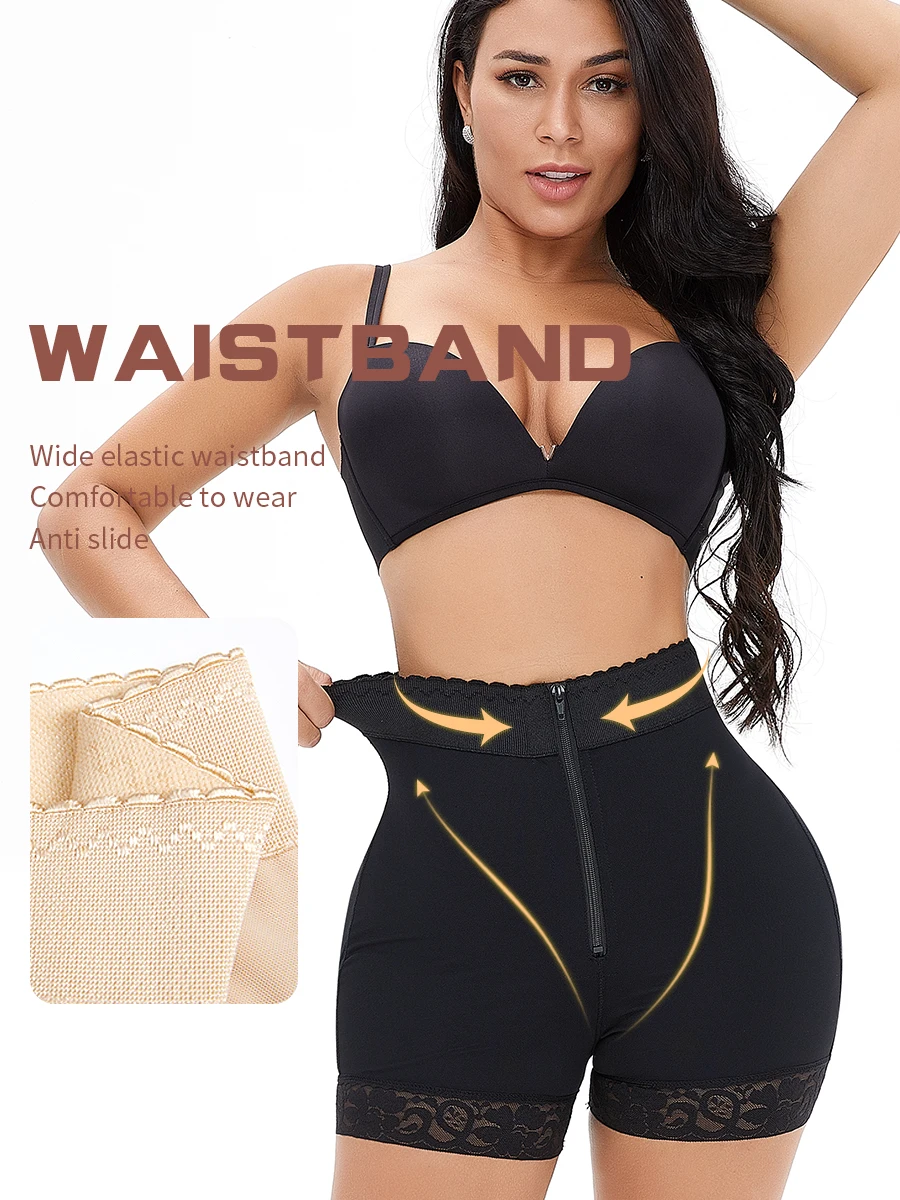 

Women Full Body Shapewear Open-Bust Underwear Waist Trainer Corset Seamless Slimming Bodysuit Butt Lifter Plus Size