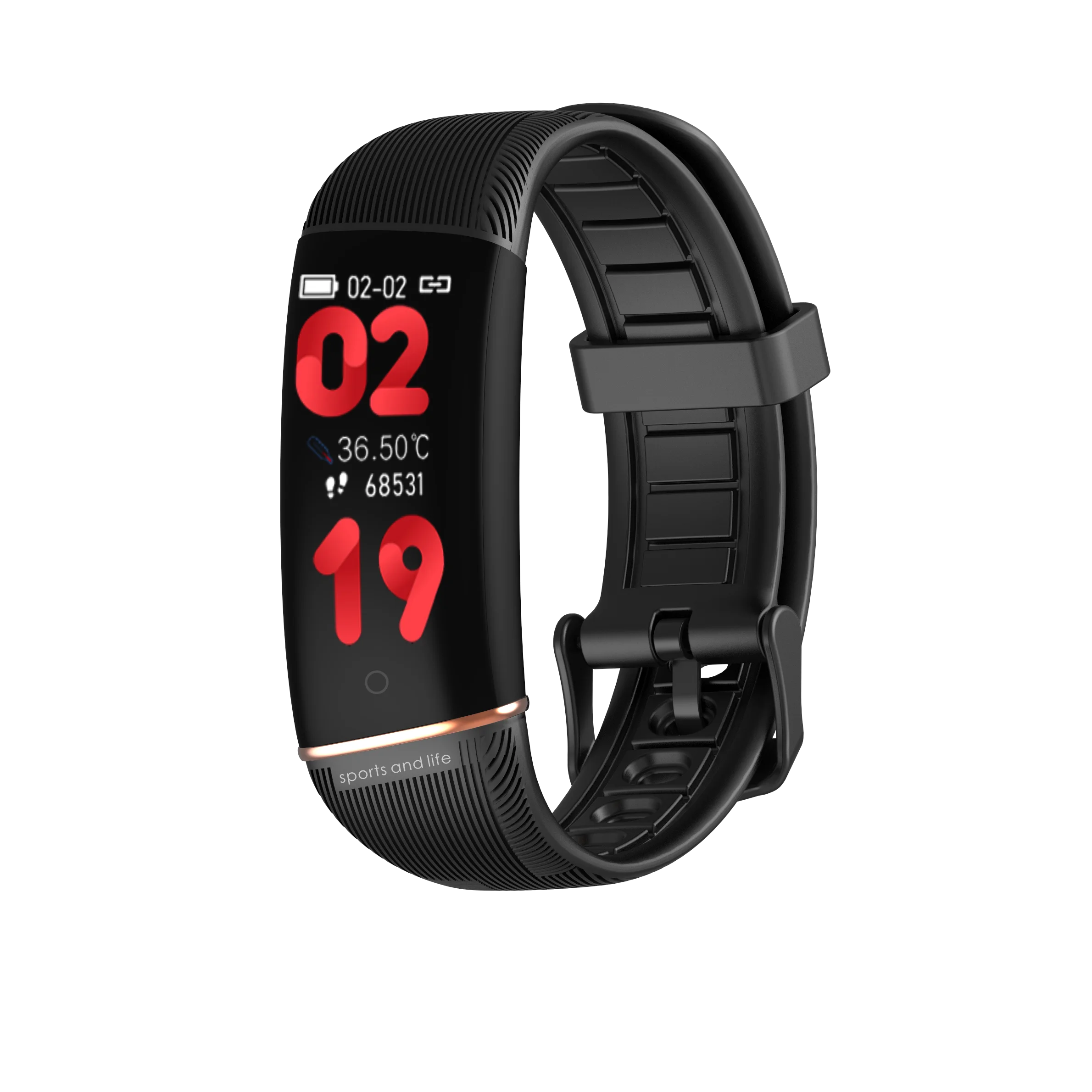 

E98S Smart Bracelet Digital Watch WaterProof Sports Camera Smartwatch Heart Rate Blood Pressure Body Temperature Tracker
