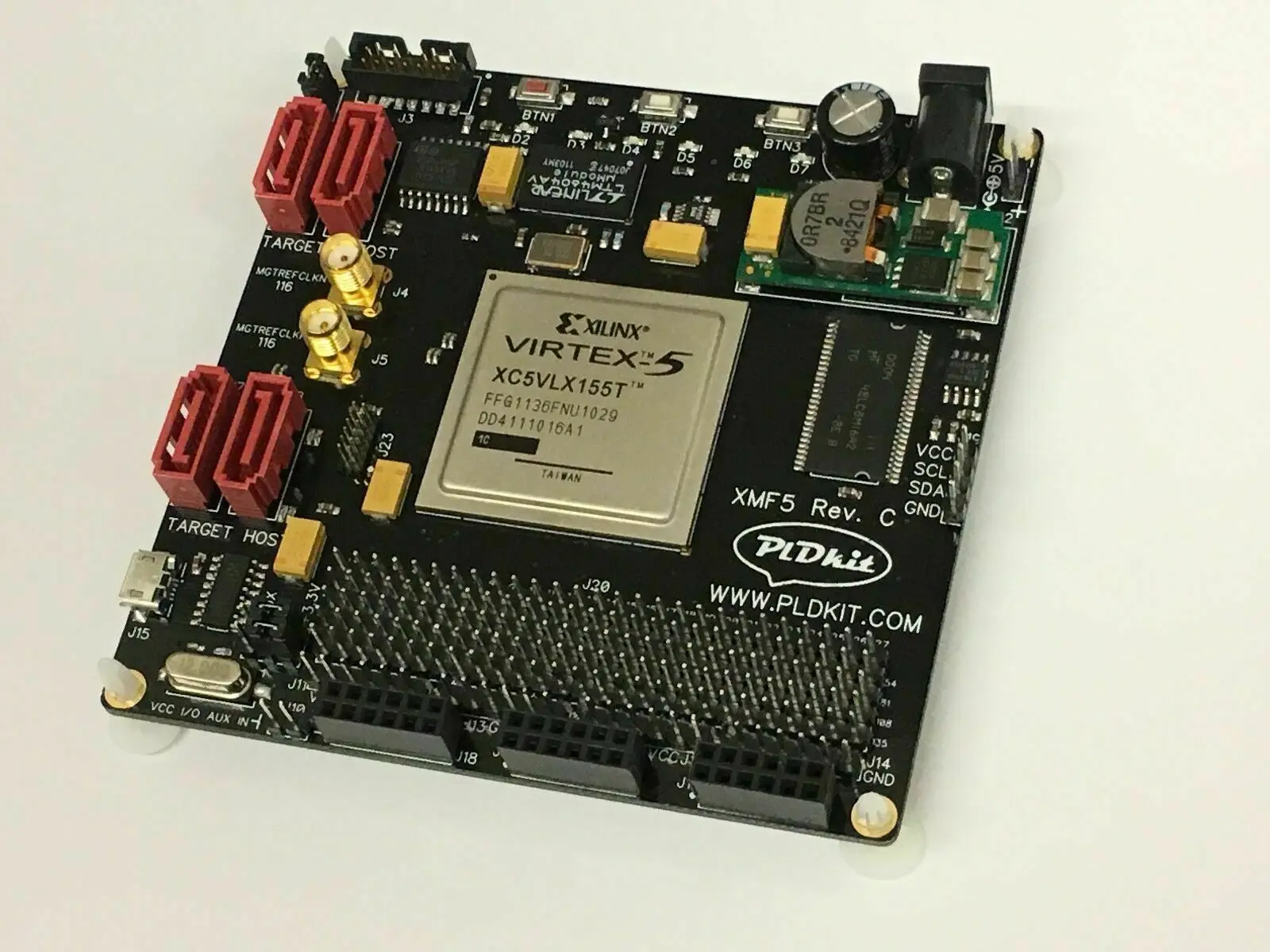Модуль FPGA Development board XMF5 для XILINX VIRTEX 5 XC5VLX155T|Интегральные схемы| |