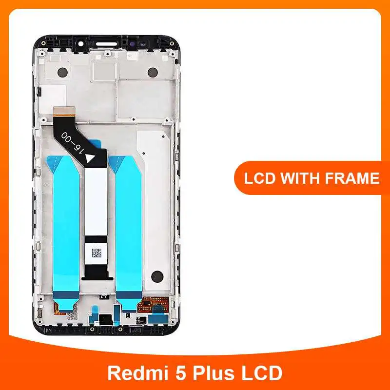 Original For Xiaomi Redmi 5 Plus LCD Display 5.99" TouchScreen Digitizer with Frame | Мобильные телефоны и аксессуары