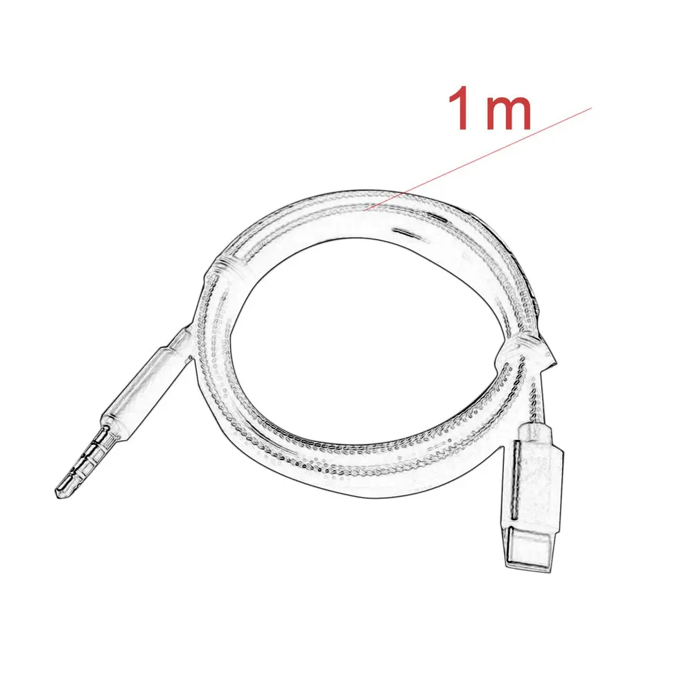 Переходник с USB Type C на 3 5 мм аудиоразъем Aux штекер удлинитель для наушников стерео