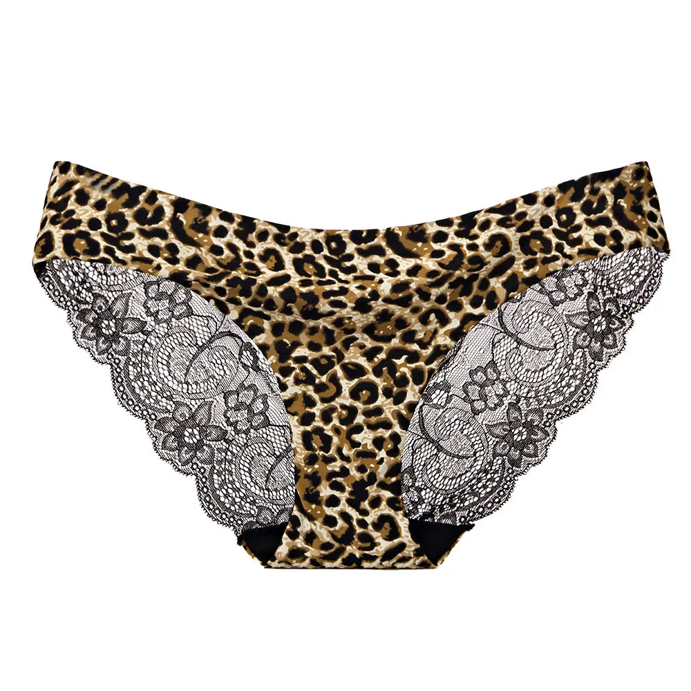 Цветочный принт сексуальные трусики для женщин кружевное нижнее белье с низкой