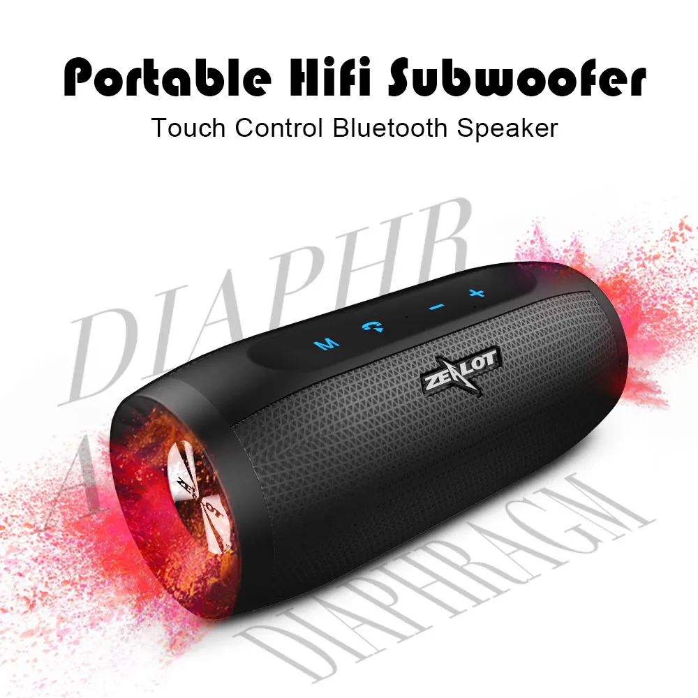 Tycipy S16 Bluetooth динамик Soundbar Сабвуфер гарнитура для iPhone двойные динамики переносные