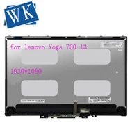 original 13 3inch for lenovo yoga 730 13 yoga 730 13ikb yoga 730 13 lcd screen touch digitizer assembly 19201080