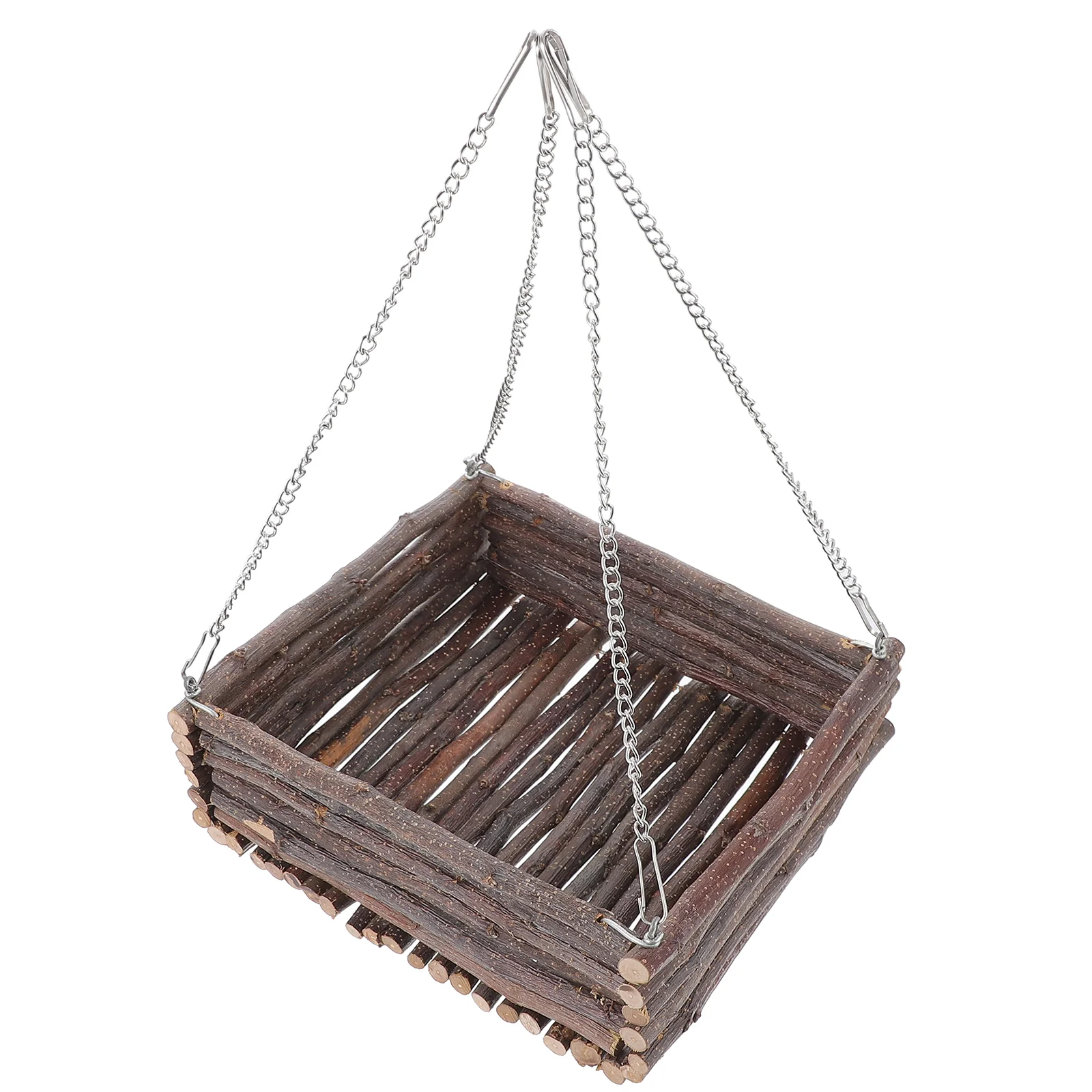 

1 Set Hamster Hammock Wooden Hamster Swing Small Animal Jumping Board Plaything