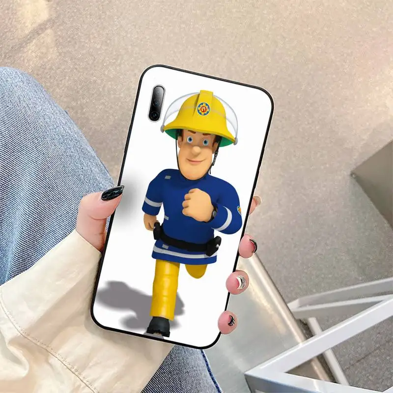 

Fireman Sam Children Phone Case For Xiaomi pocophone F1 mi10lite 5 8se pro note2 3 6 8explorer 9t a2lite Cover Fundas Coque
