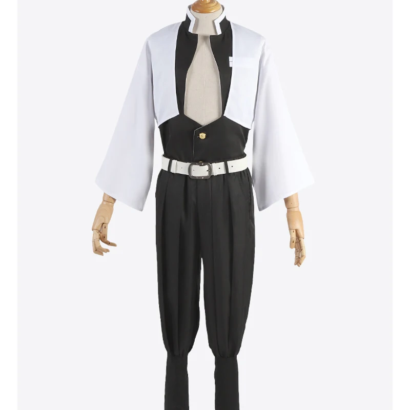 

Demon Slayer: Kimetsu No Yaiba Sanemi Shinazugawa Costume Stock Cosplay Costume