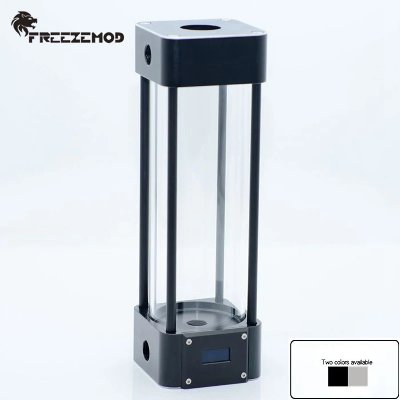 FREEZEMOD BL WDX серебристый черный металлический квадратный компьютерный кулер для