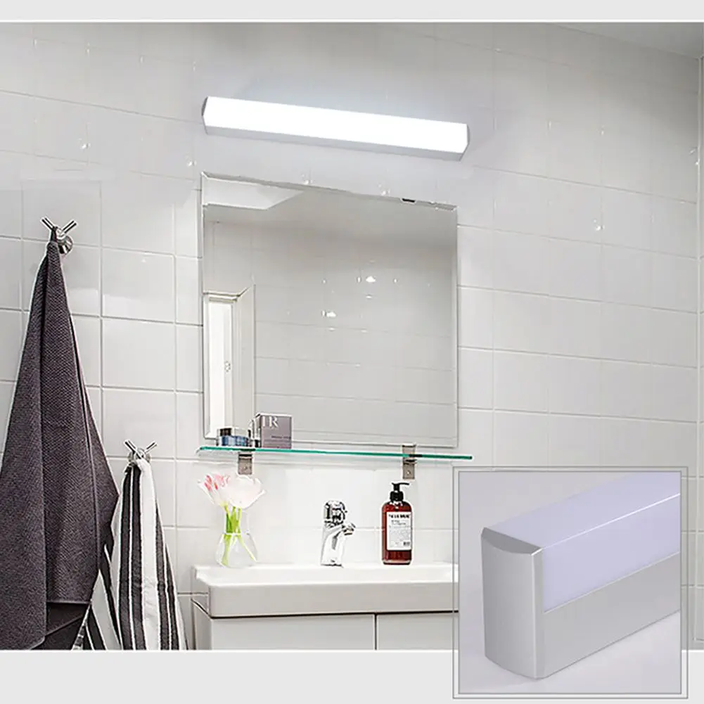 Современный светодиодный светильник для зеркала 12W 16W 22W AC85 265V водонепроницаемый