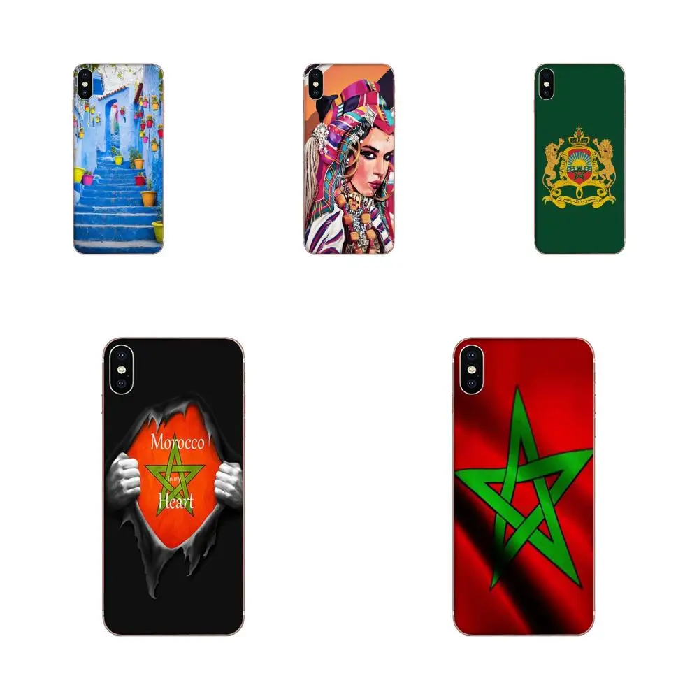 Чехол для телефона из мягкого ТПУ Xiaomi Mi A1 A2 A3 CC9 CC9E 9T mi10 mi9 mi8 pro lite SE флаг Марокко
