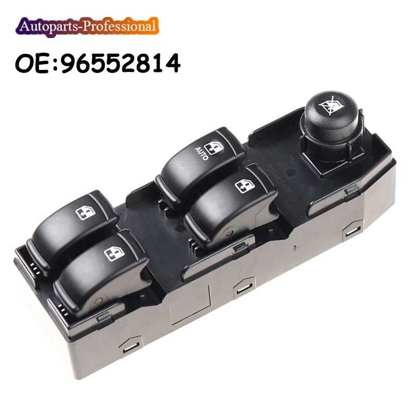 

Car High Quality Window Lifter Switch For Chevrolet Optra Daewoo Lacetti Front Left 96552814 93731921 Master Power Window Switch