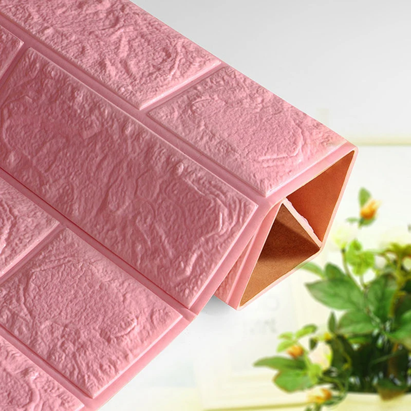3D наклейки на стену имитация кирпича самоклеющиеся обои водонепроницаемая