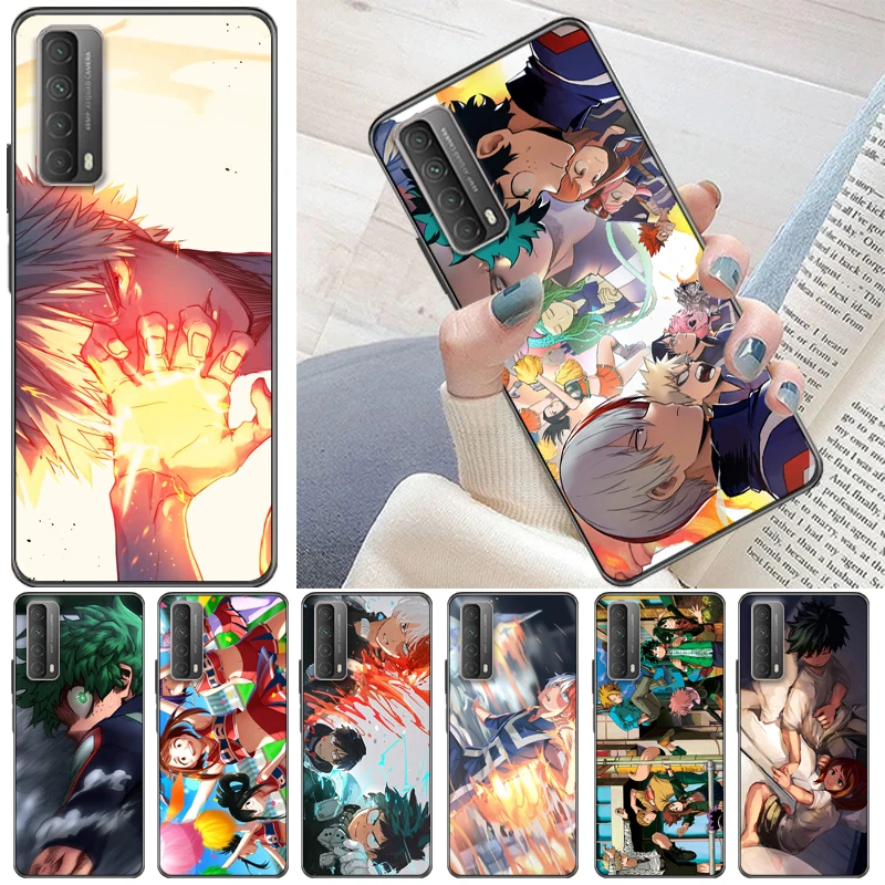 

My Hero Academia Tomura Boku Dabi Shigaraki Bakugou Katsuki Todoroki Shouto Phone Case For Huawei P Smart Z 2019 2021 Funda