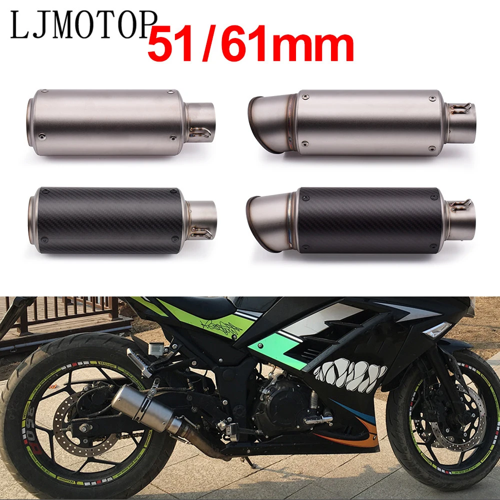 Мотоцикл SC выхлопной escape Модифицированная выхлопная система дБ убийца для YAMAHA mt07