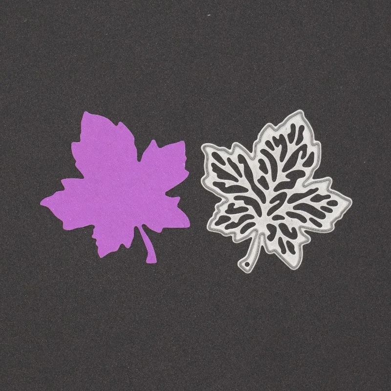 Новый набор листьев и металлические штампы для резки скрапбукинга изготовления