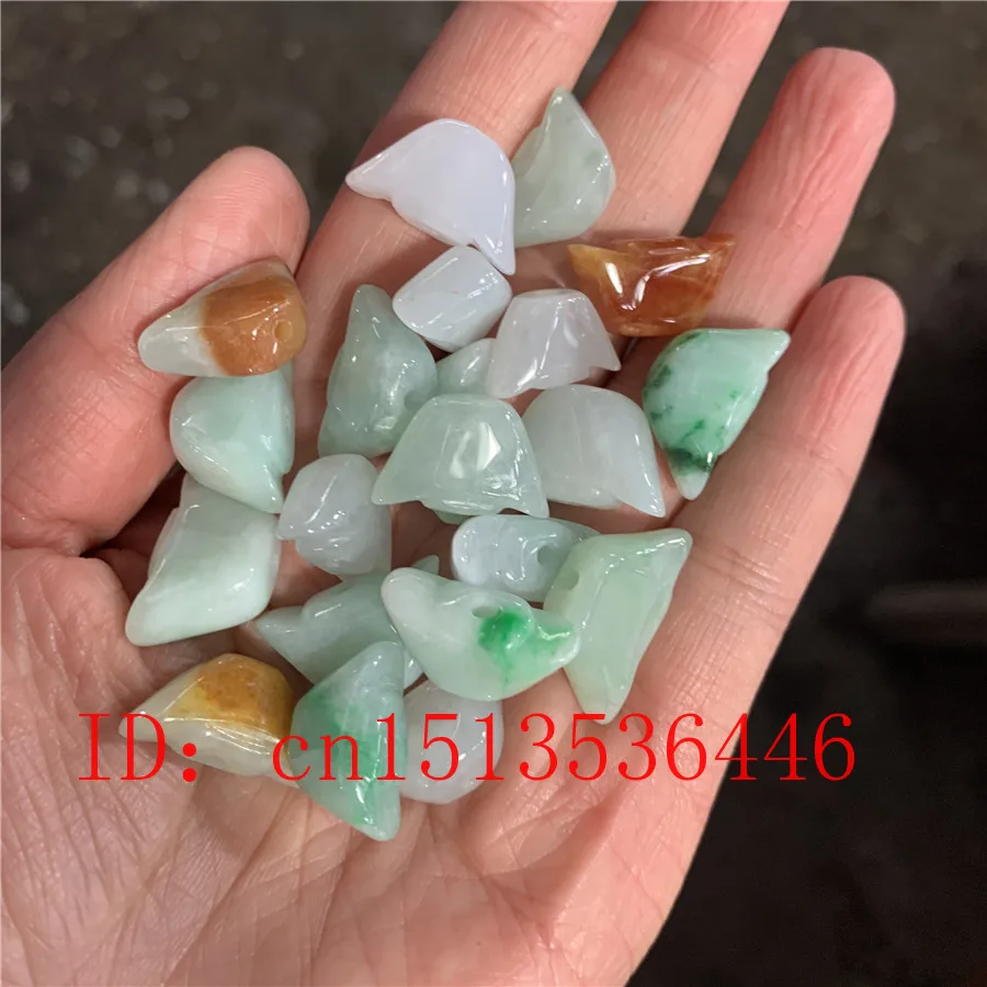 

5 шт., натуральный Изумрудный нефритовый браслет Yuanbao с бусинами, регулируемые ювелирные изделия, модный самодельный женский амулет ручной р...