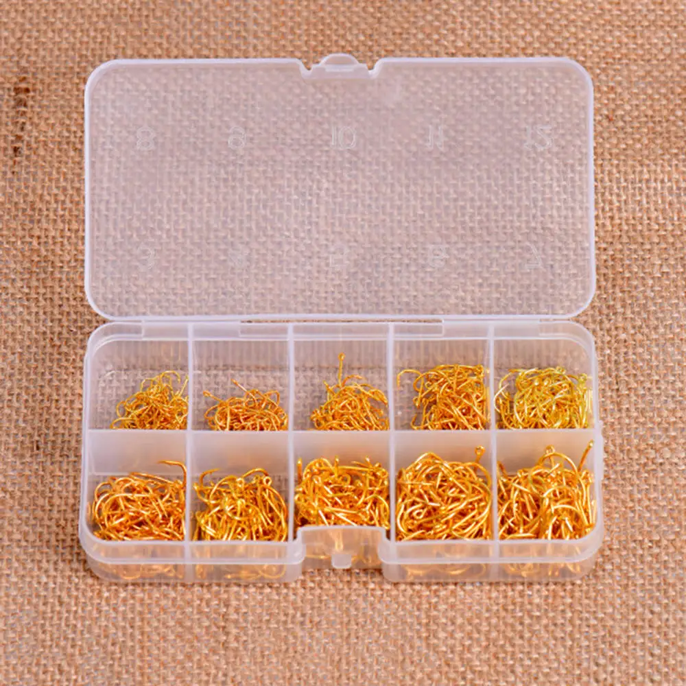 

600pcs Carp Fishing Bait Sharpened Ultrapoint High Efficiency Fish Hooks High Quality High Carbon Steel Fishhooks