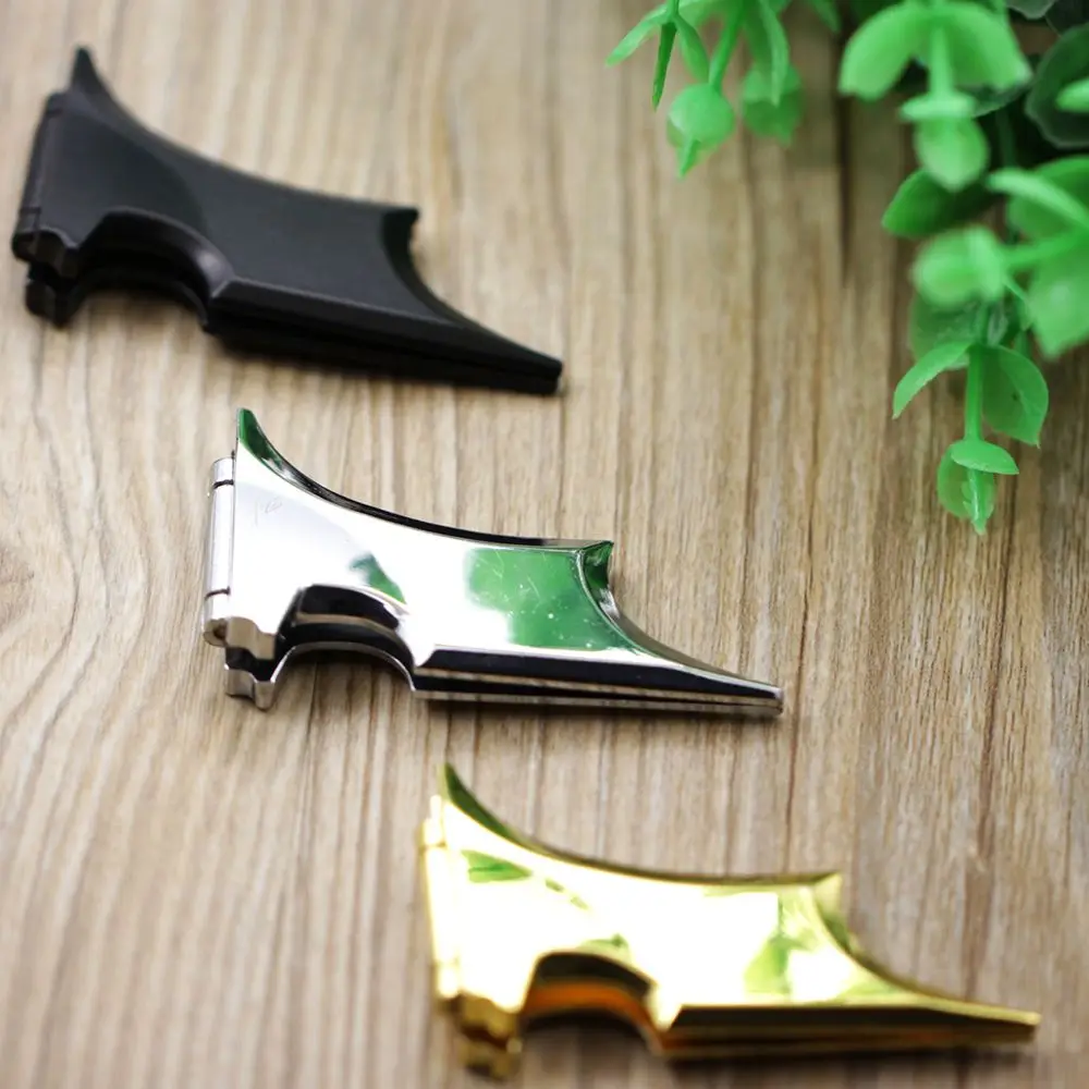 Популярный мужской тонкий бумажник из нержавеющей стали с рукавом летучая мышь и