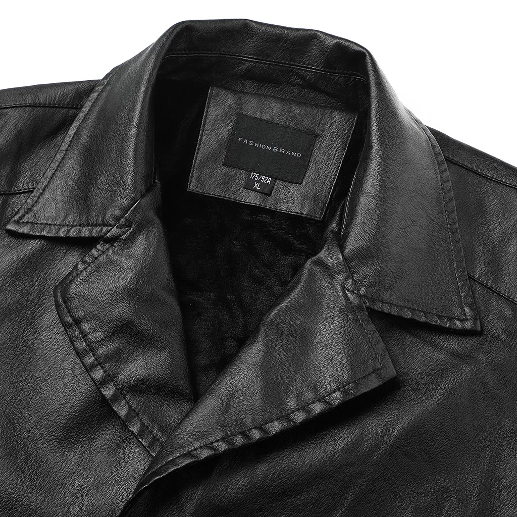 Мужская длинная мягкая куртка из полиэстера новая модная мужская деловая