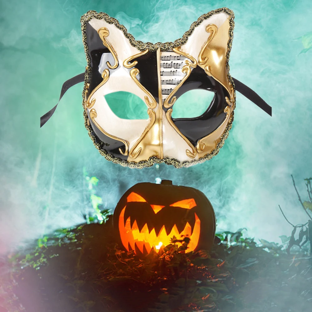 Маскарадный мяч на Хэллоуин маска для животных половину лица карнавальные маски