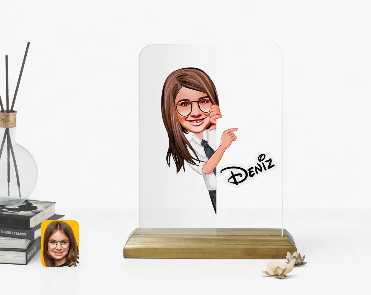 

Персонализированная женская детская зарядка деревянная стойка e-1