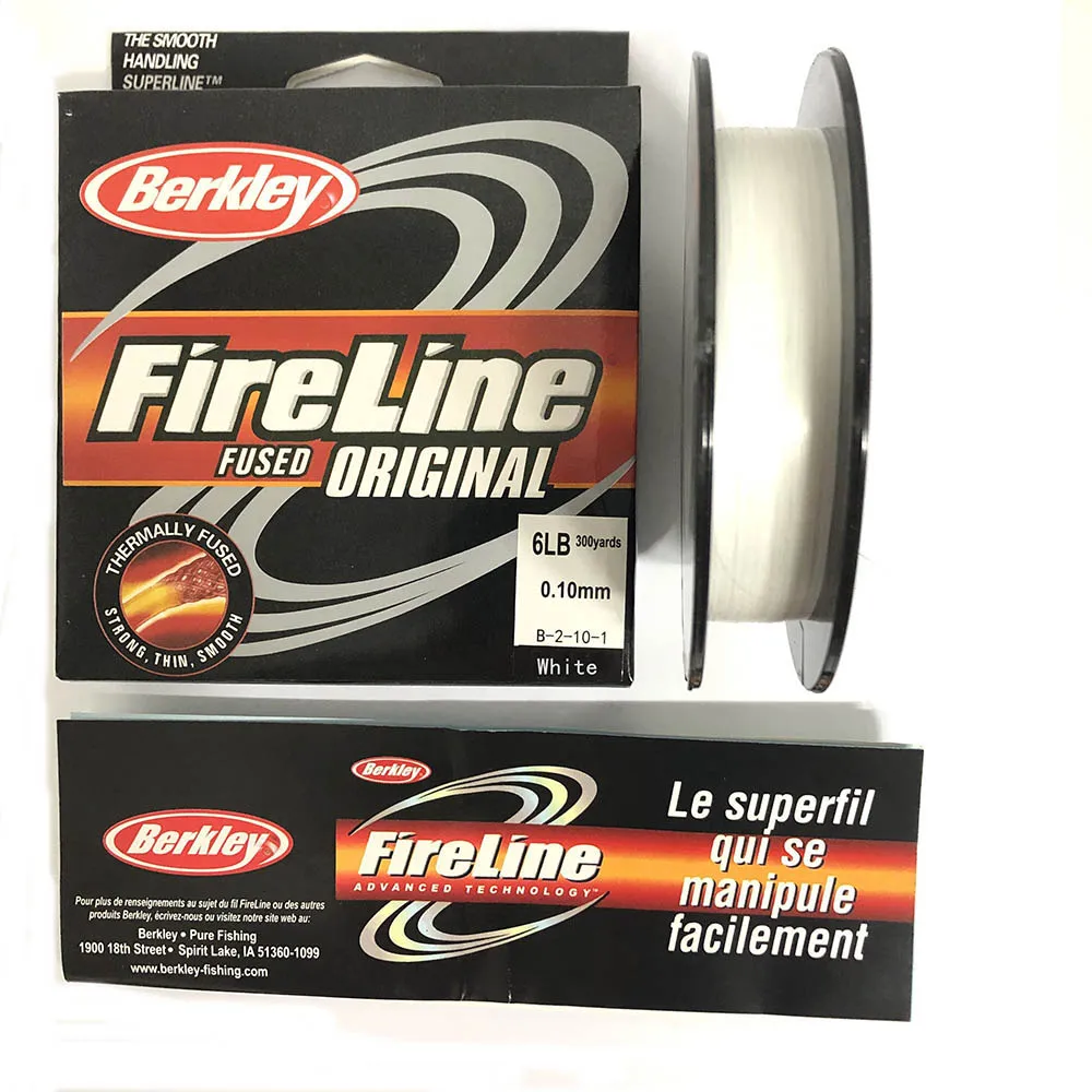 Плетеная нейлоновая леска Fireline white300YD 6/8/10LB/12LB/15LB/20LB/30LB/40LB/60LB