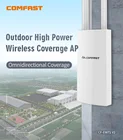 COMFAST, высокая мощность, наружный беспроводной роутер CPE, 500 МВт, Мбитс, Wi-Fi, раздвижная сетевая карта памяти, двойная антенна 5 дБи