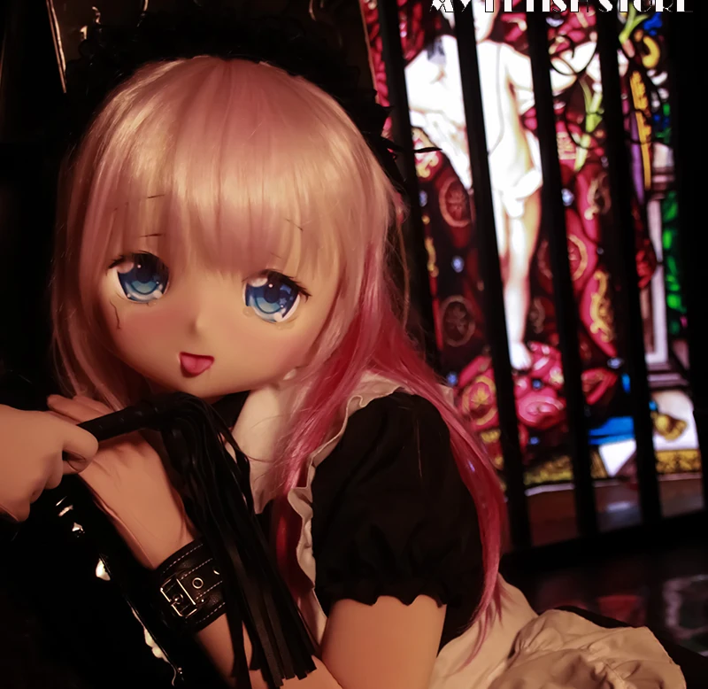 (KXZ31) настраиваемые полуголовы женщины/девочки смолы Crossdress японский мультфильм