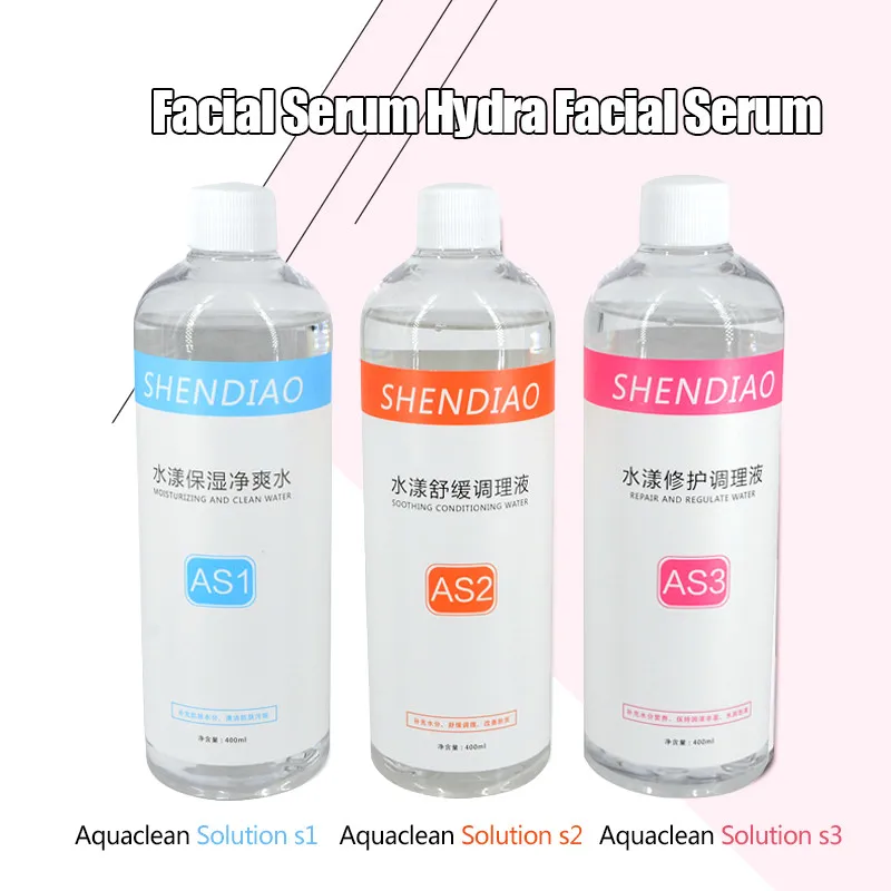 2020 High Quality Aqua Peeling Liquid 3 Bottles Aqua Facial Serum Facial Serum for Neutral Skin Anti-Aging