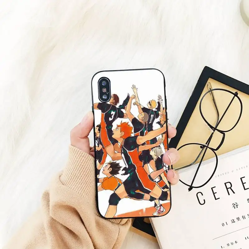

Haikyuu Hinata Phone Case For iPhone 11 8 7 6 6S Plus X XS MAX 5 5S se 2020 11 12pro max iphone xr case