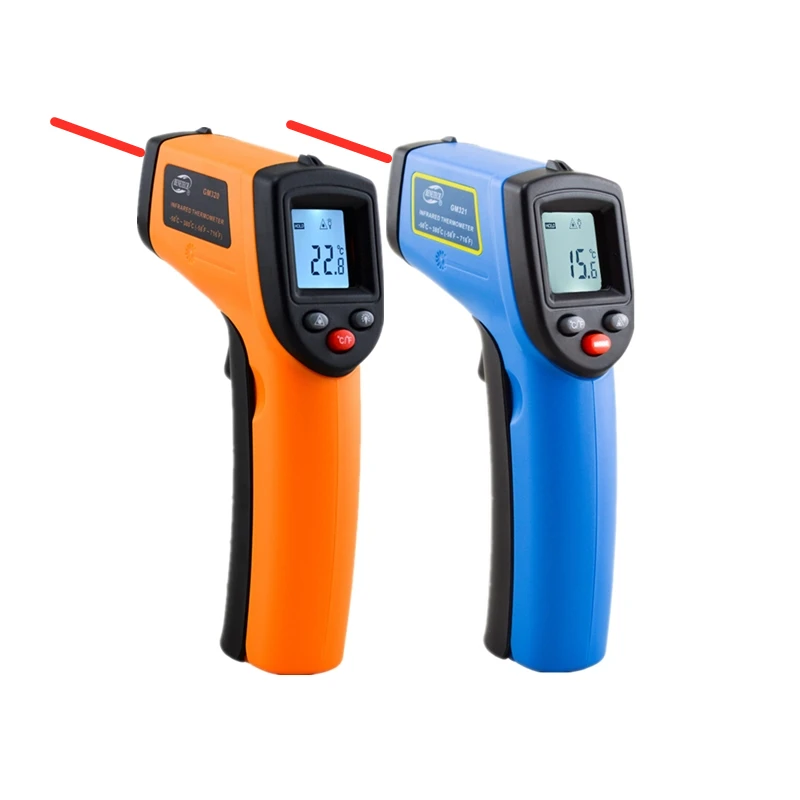 Бесконтактный лазерный ИК термометр с ЖК дисплеем цифровой измеритель
