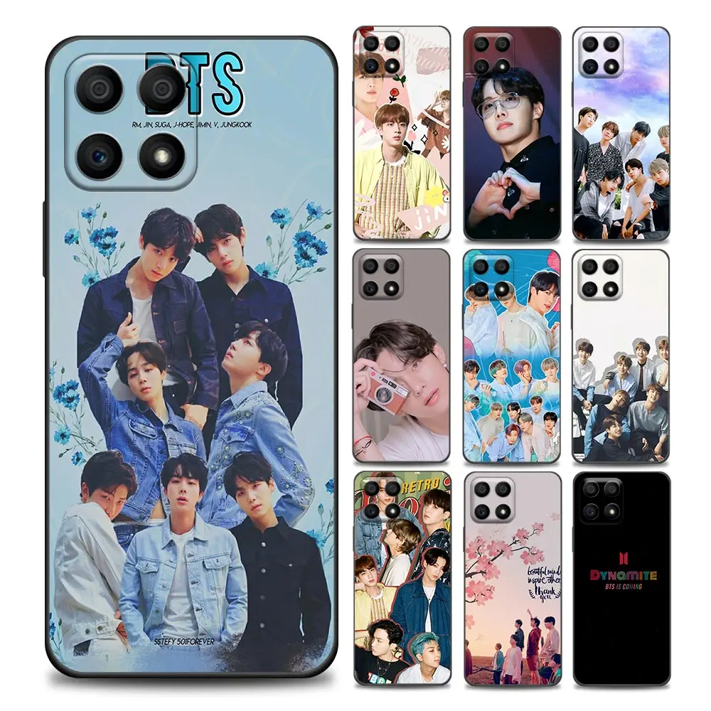 

Dynamite Kpop Boys Phone Case for Honor 8X 8S 9S 9C 9A 9X Case Play 50 10 20 20e 30i Pro Lite Youth Soft Silicone Cover