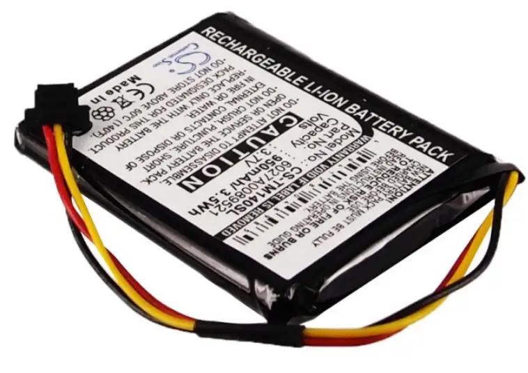 Аккумулятор cameron sino 950 мАч для TOMTOM 1EK0.052.02 4EK0.001.02 Go 50 500 600 140 140S US 6027A0089521 AHA11110005 VF6D