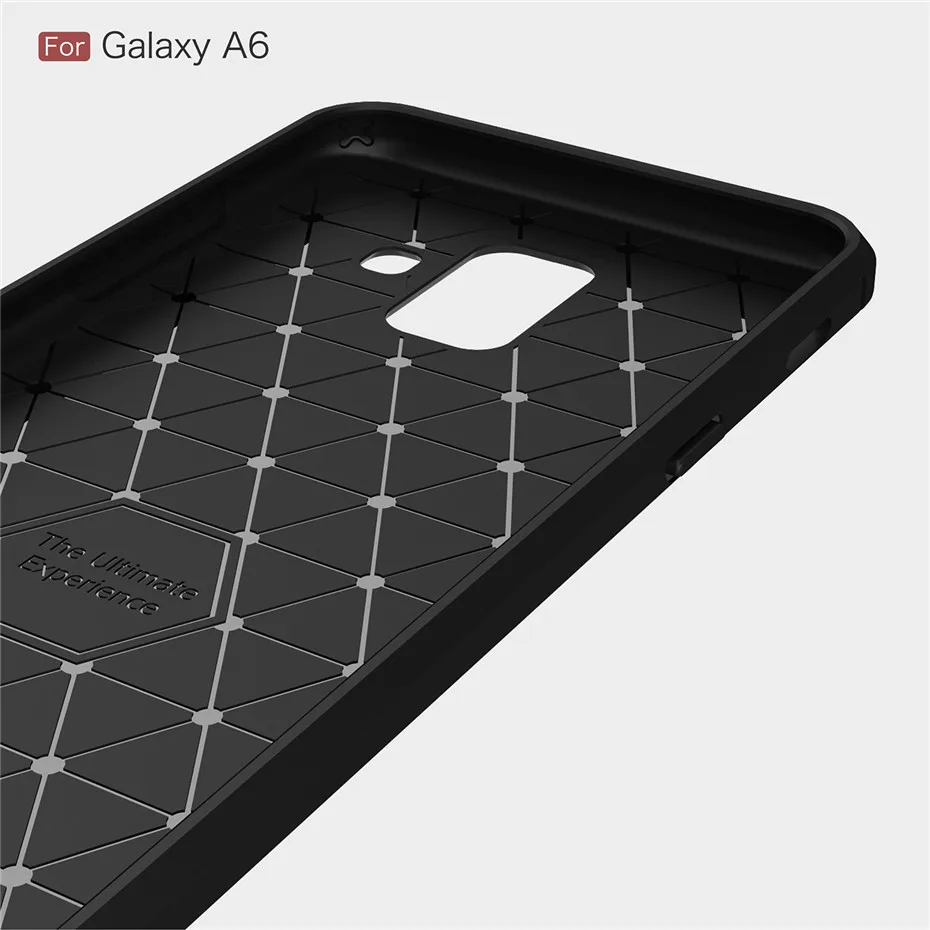 Чехол Beworlder для Samsung Galaxy A6 Plus 2018 силиконовые облегающие чехлы из ТПУ нескользящая