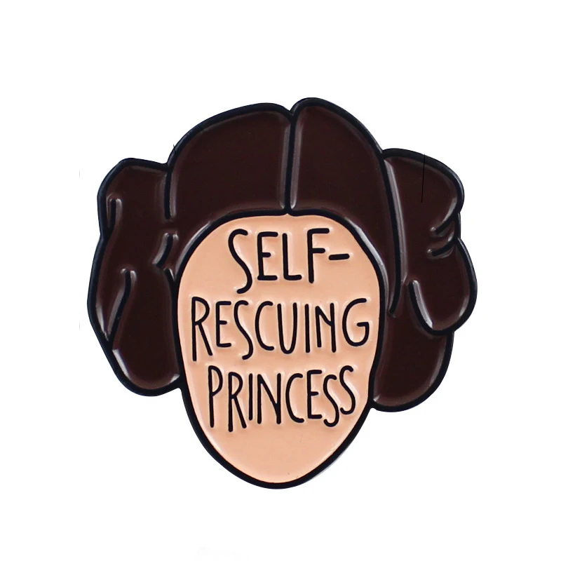 

Funny Brooch Creative Round Brooch Fashion Enamel Pins Cartoon Lapel Pins Princess Rose Flowers Chest Brooch Backpack Badge