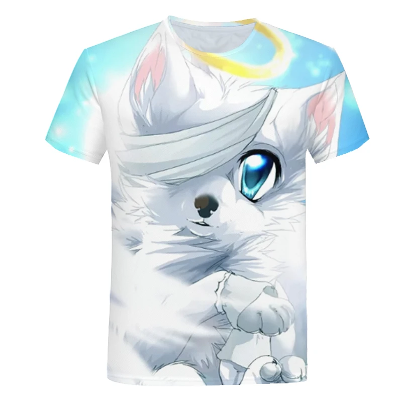

New T-shirt Men's High Quality Men's Short Sleeve T-shirt Cartoon Anime 3D Printing Men's Fashion Thin T-shirt Summer 2021
